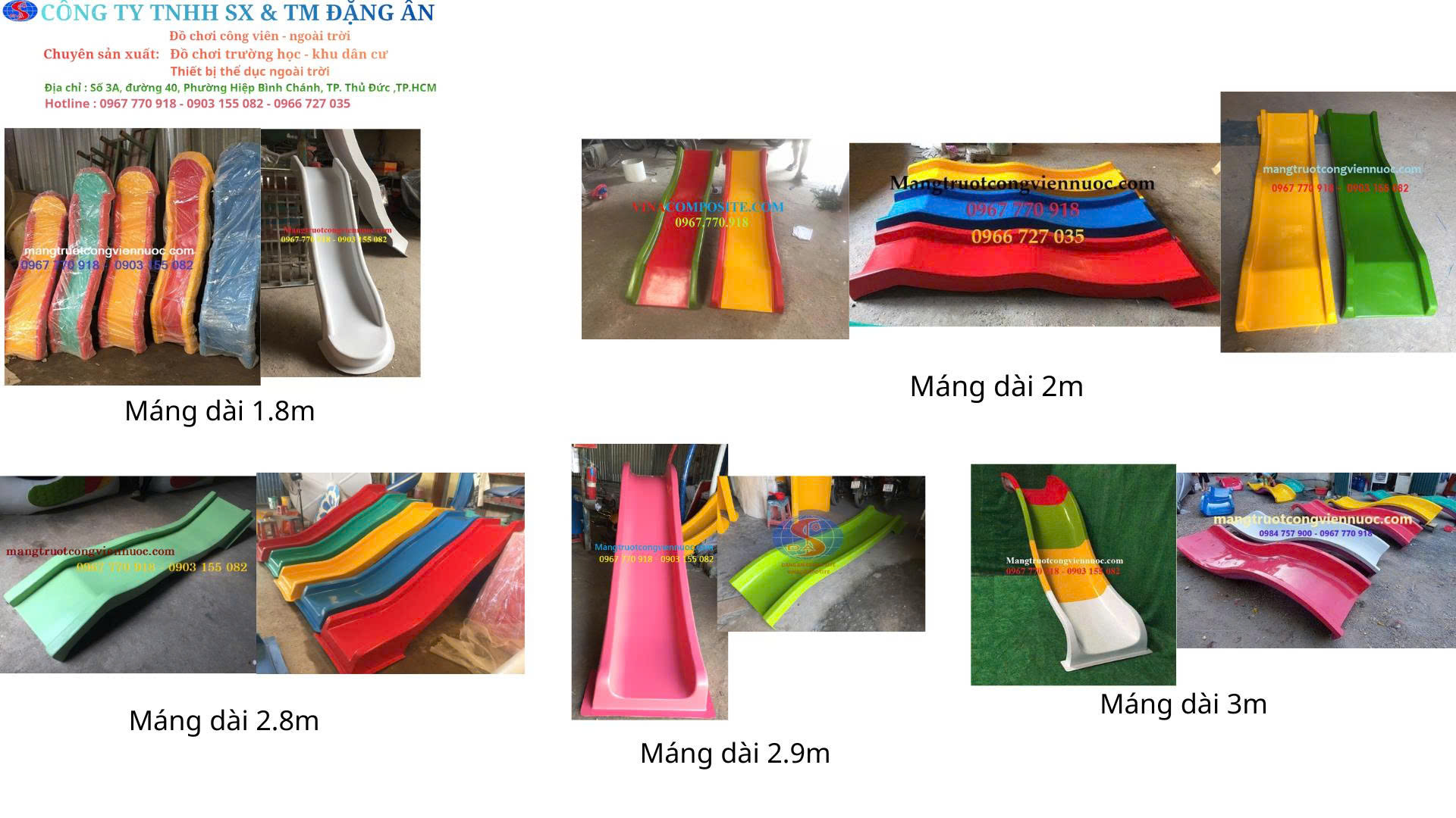 bán máng trượt trẻ em nhiều loại 