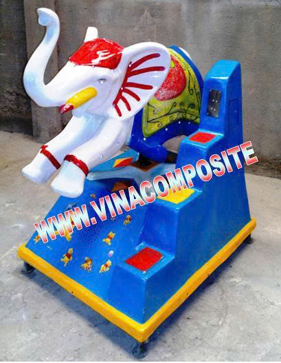 thú nhún điện con công trẻ em