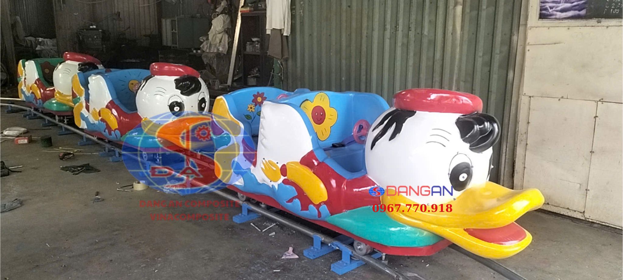 Trò chơi xe lửa điện khu vui chơi trẻ em